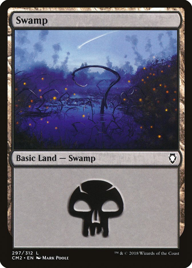 Swamp (297) [Commander Anthology Volume II] | Grognard Games