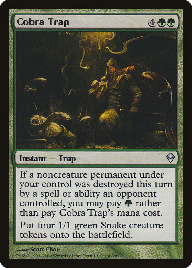 Cobra Trap [Zendikar] | Grognard Games