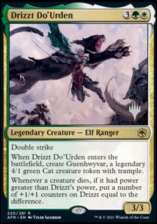 Drizzt Do'Urden (Promo Pack) [Dungeons & Dragons: Adventures in the Forgotten Realms Promos] | Grognard Games