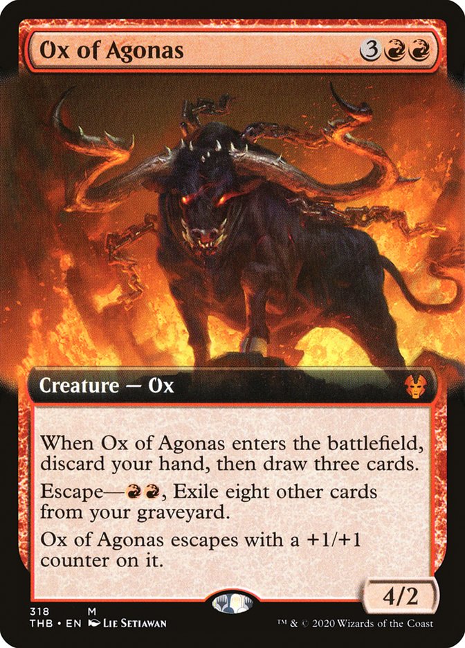 Ox of Agonas (Extended) [Theros Beyond Death] | Grognard Games