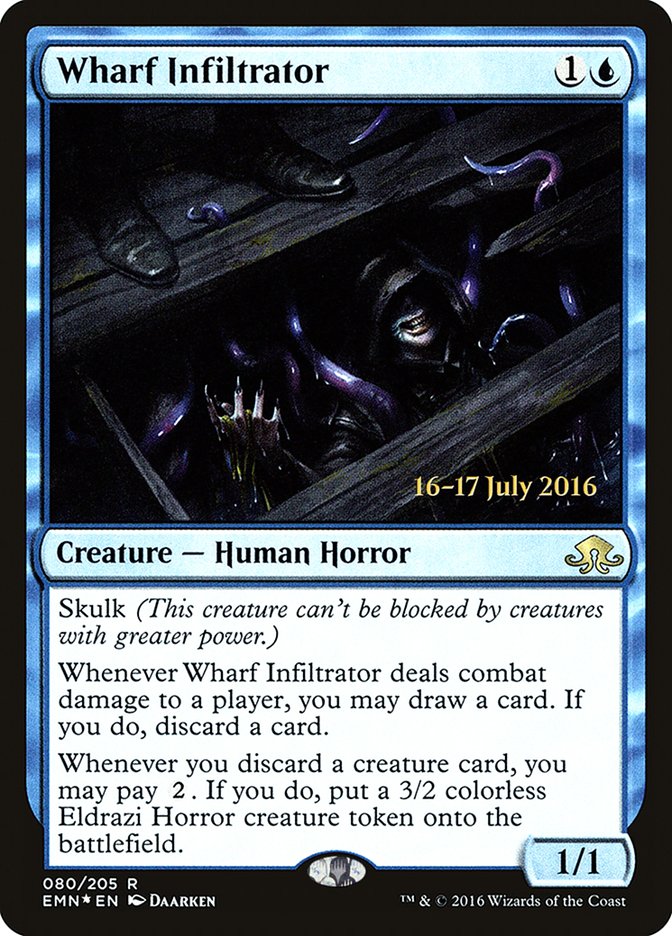 Wharf Infiltrator  [Eldritch Moon Prerelease Promos] | Grognard Games