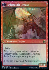Smoldering Egg // Ashmouth Dragon [Innistrad: Midnight Hunt Prerelease Promos] | Grognard Games