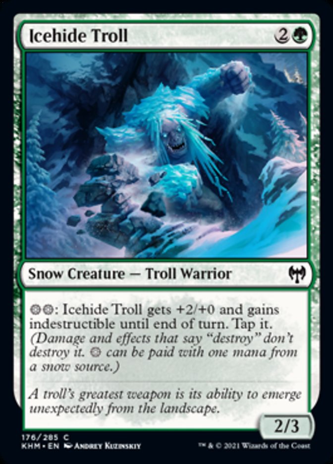 Icehide Troll [Kaldheim] | Grognard Games