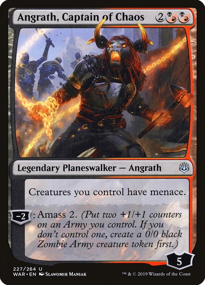 Angrath, Captain of Chaos [War of the Spark] | Grognard Games