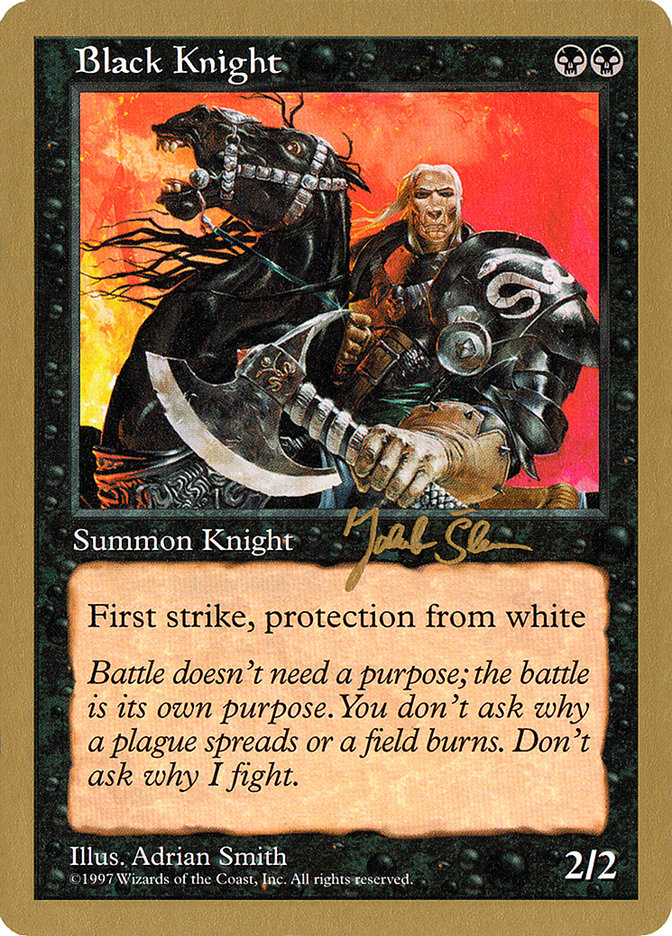 Black Knight (Jakub Slemr) [World Championship Decks 1997] | Grognard Games