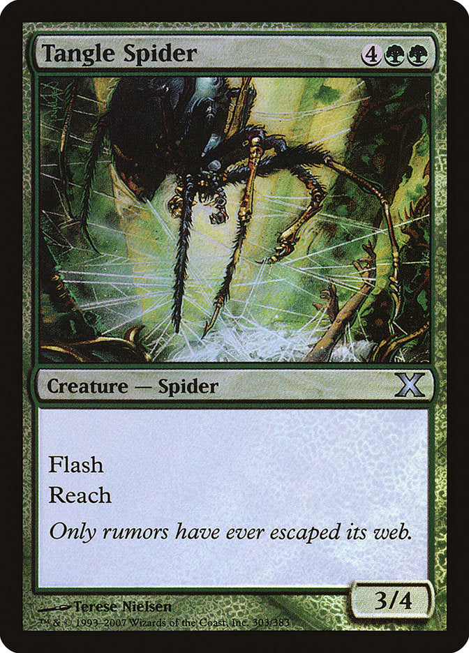 Tangle Spider (Premium Foil) [Tenth Edition] | Grognard Games