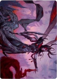 Drana, the Last Bloodchief Art Card [Zendikar Rising Art Series] | Grognard Games
