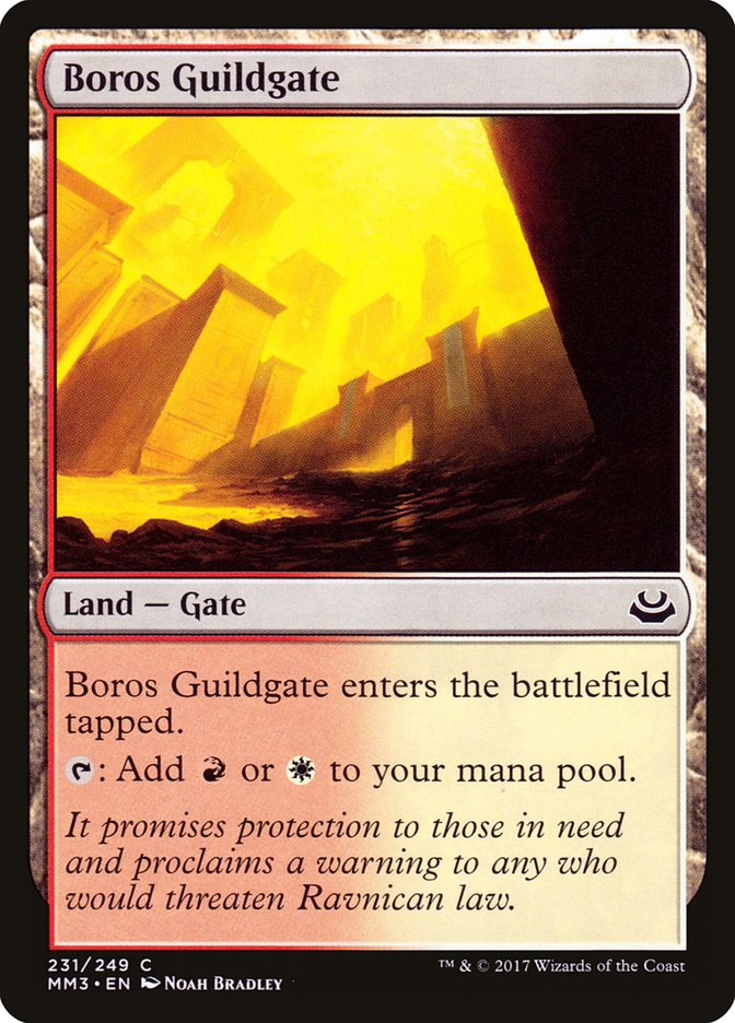 Boros Guildgate [Modern Masters 2017] | Grognard Games