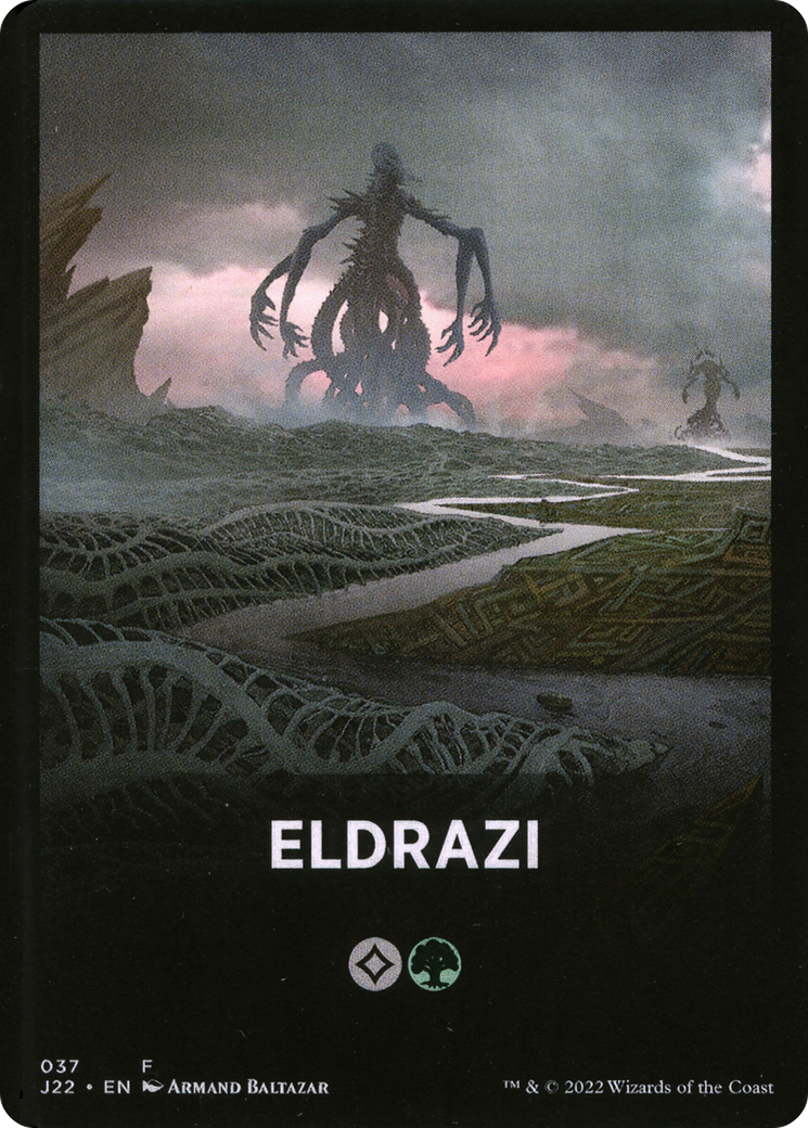 Eldrazi Theme Card [Jumpstart 2022 Front Cards] | Grognard Games