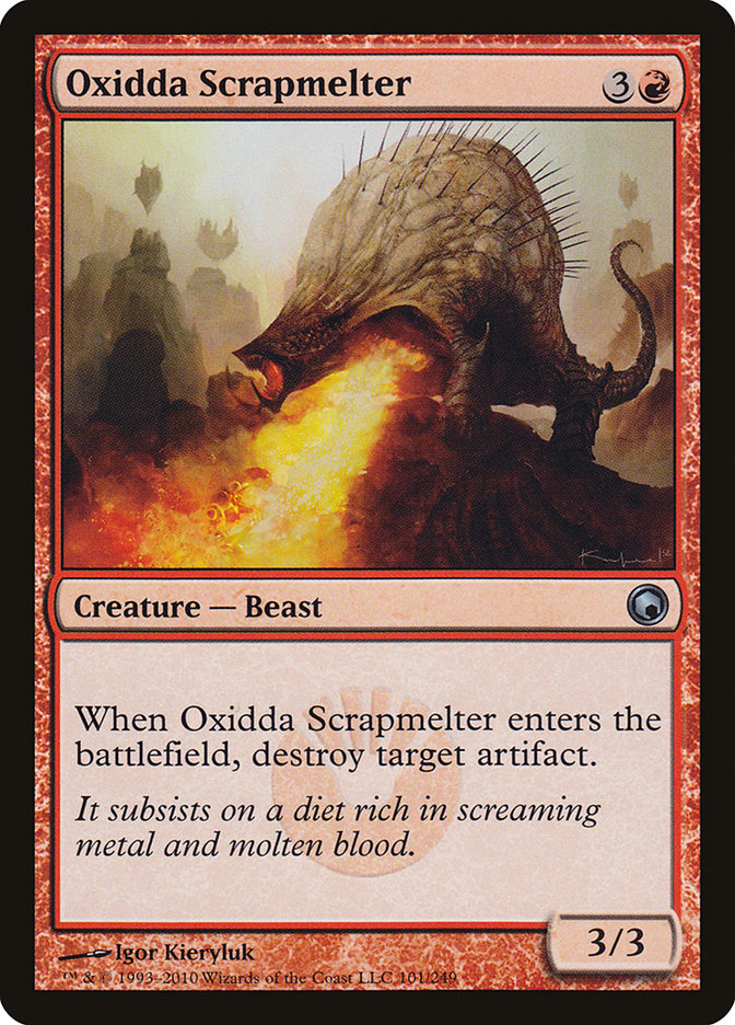 Oxidda Scrapmelter [Scars of Mirrodin] | Grognard Games