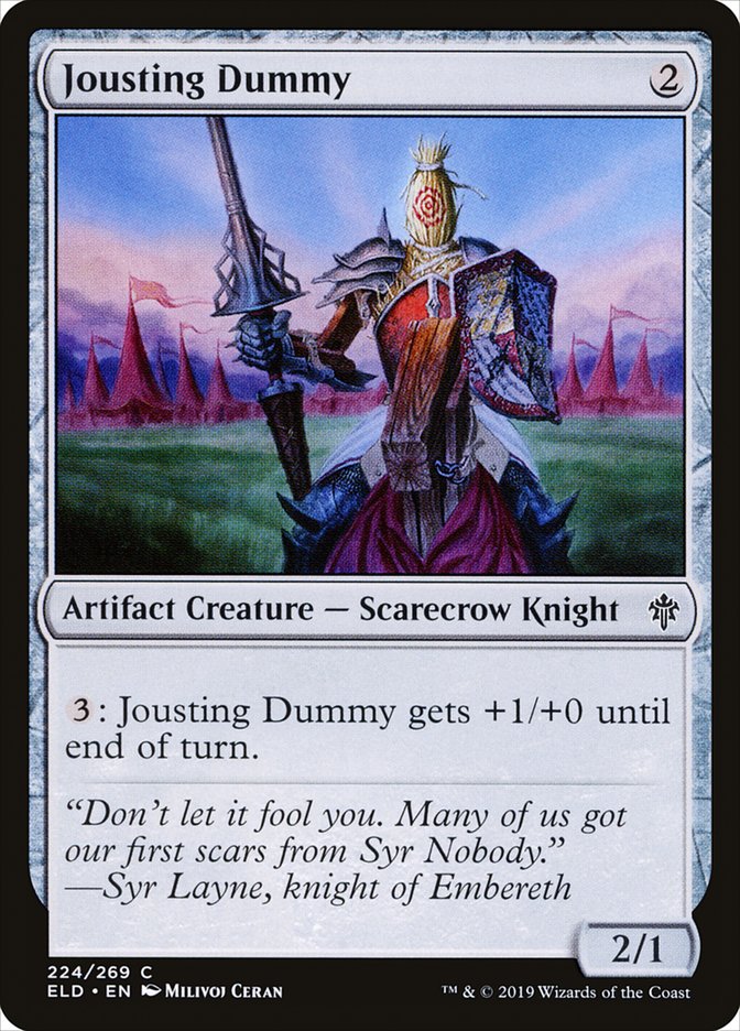 Jousting Dummy [Throne of Eldraine] | Grognard Games