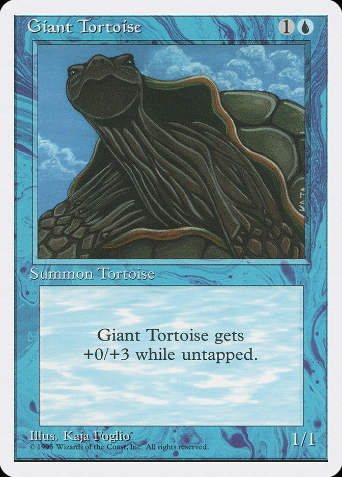 Giant Tortoise [Fourth Edition] | Grognard Games