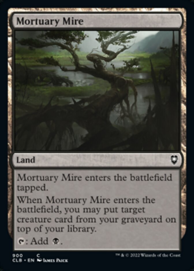 Mortuary Mire [Commander Legends: Battle for Baldur's Gate] | Grognard Games