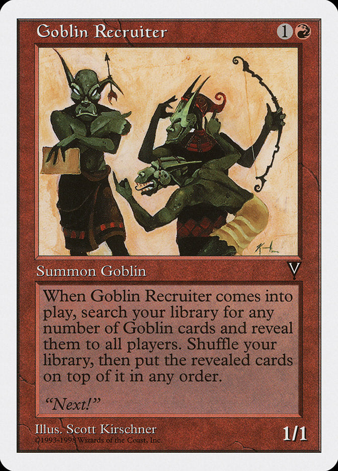 Goblin Recruiter [Anthologies] | Grognard Games