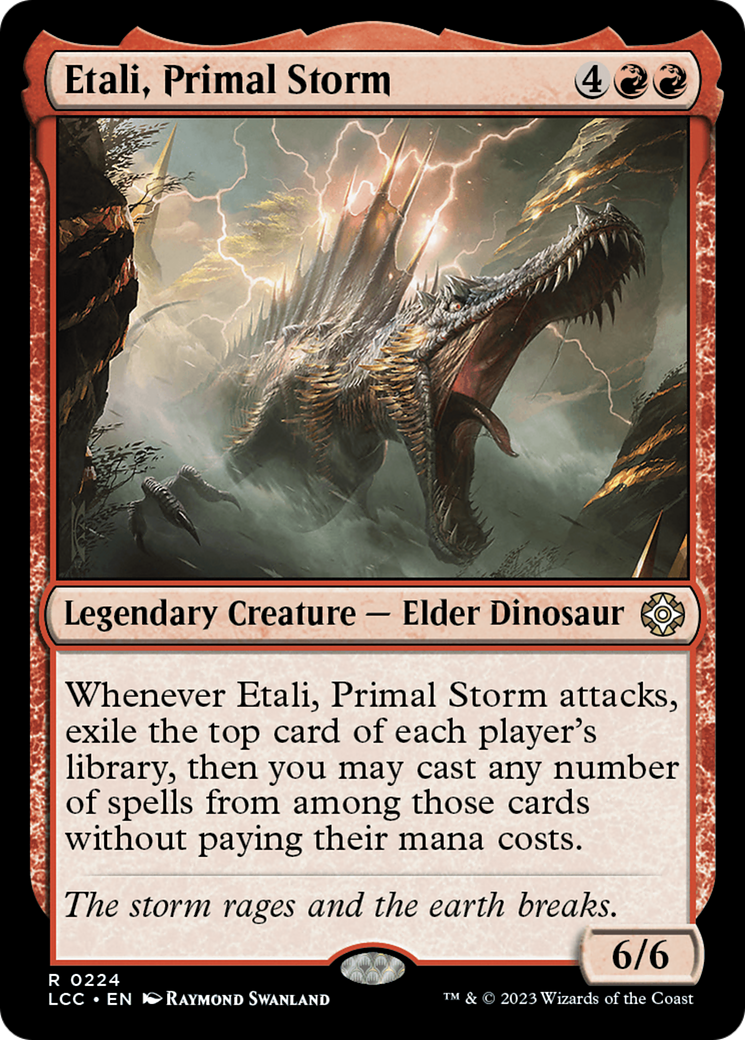 Etali, Primal Storm [The Lost Caverns of Ixalan Commander] | Grognard Games