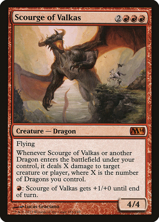 Scourge of Valkas [Magic 2014] | Grognard Games