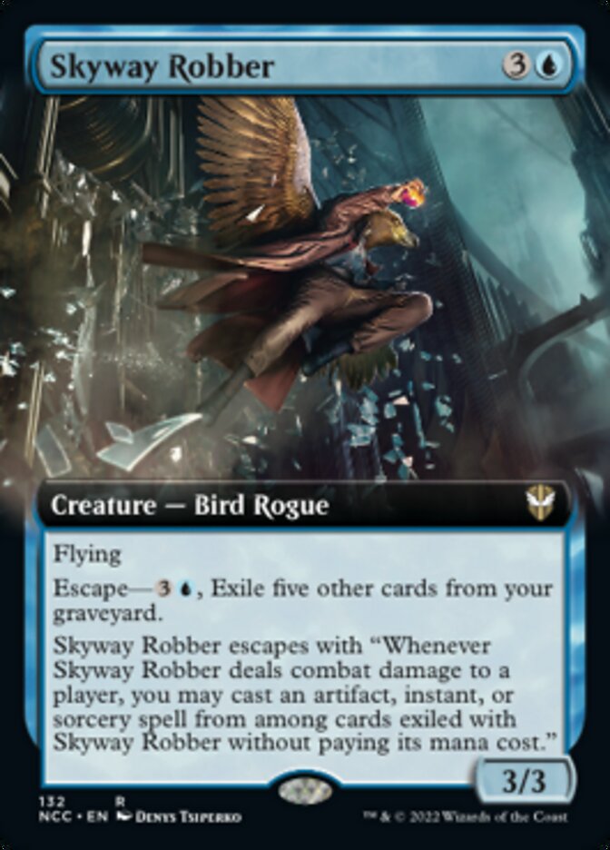 Skyway Robber (Extended Art) [Streets of New Capenna Commander] | Grognard Games