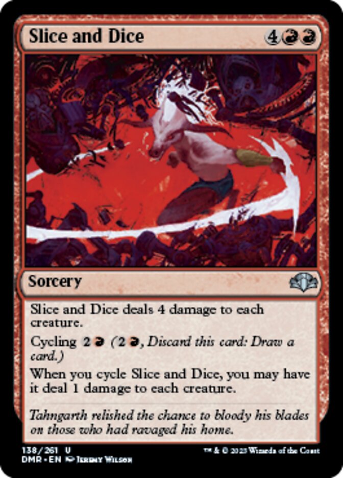 Slice and Dice [Dominaria Remastered] | Grognard Games