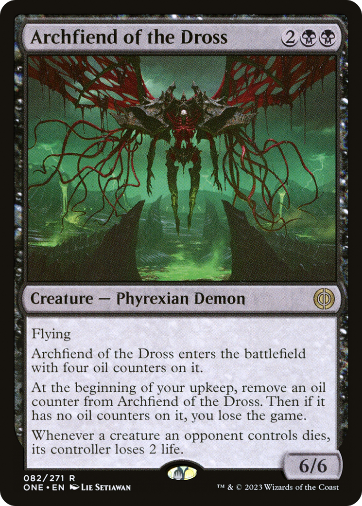 Archfiend of the Dross [Phyrexia: All Will Be One] | Grognard Games