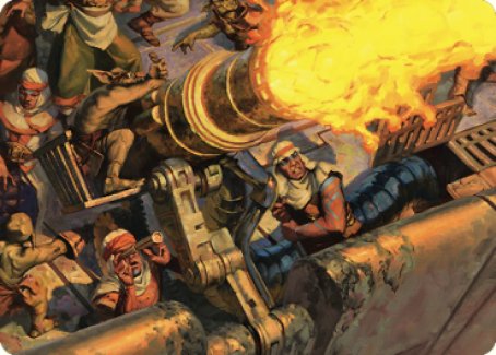 Mana Cannons Art Card [Dominaria United Art Series] | Grognard Games