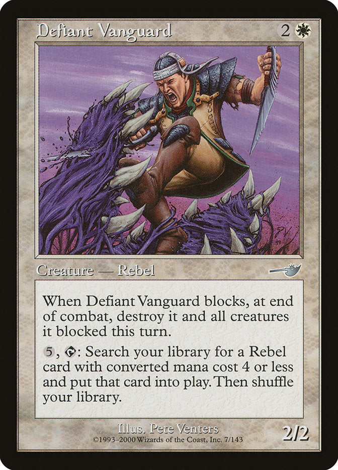 Defiant Vanguard [Nemesis] | Grognard Games