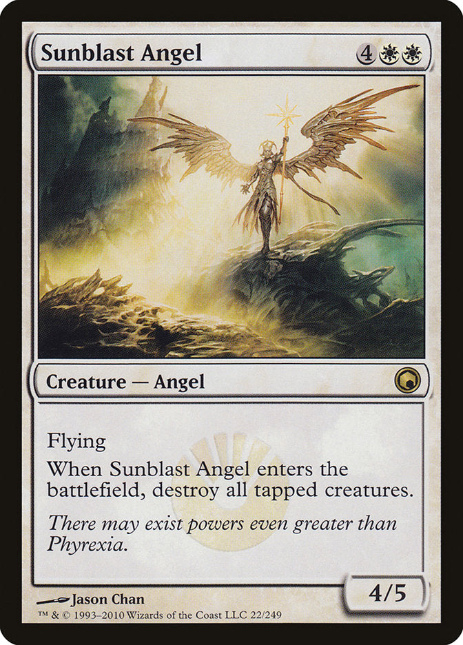 Sunblast Angel [Scars of Mirrodin] | Grognard Games