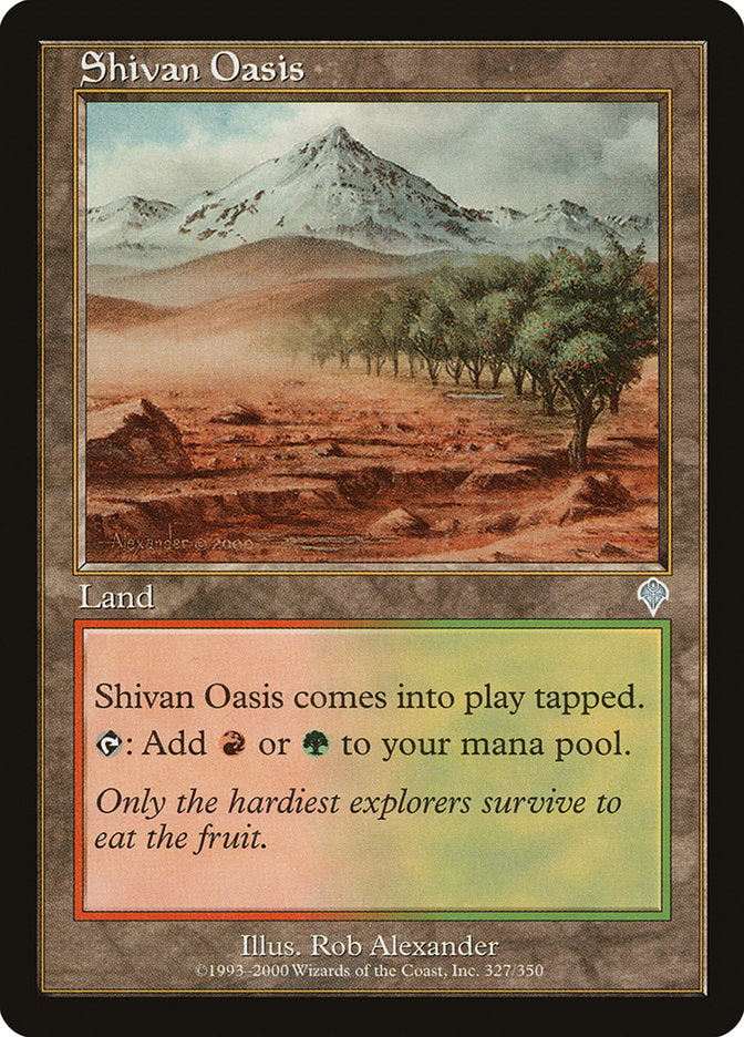 Shivan Oasis [Invasion] | Grognard Games