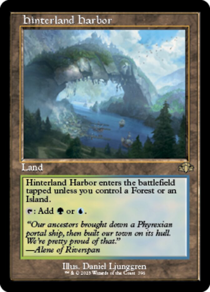 Hinterland Harbor (Retro) [Dominaria Remastered] | Grognard Games