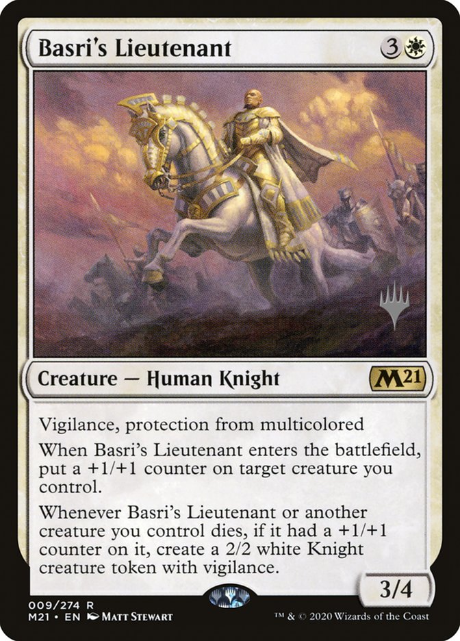 Basri's Lieutenant (Promo Pack) [Core Set 2021 Promos] | Grognard Games