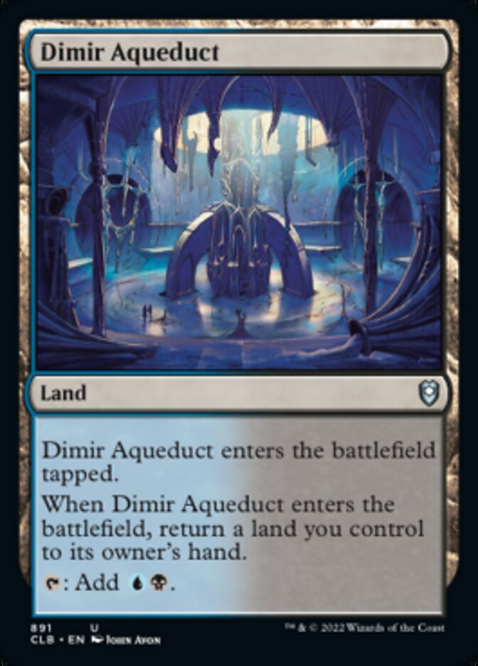 Dimir Aqueduct [Commander Legends: Battle for Baldur's Gate] | Grognard Games