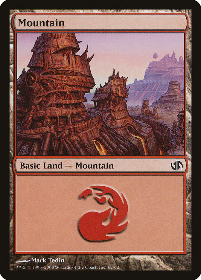 Mountain (62) [Duel Decks: Jace vs. Chandra] | Grognard Games