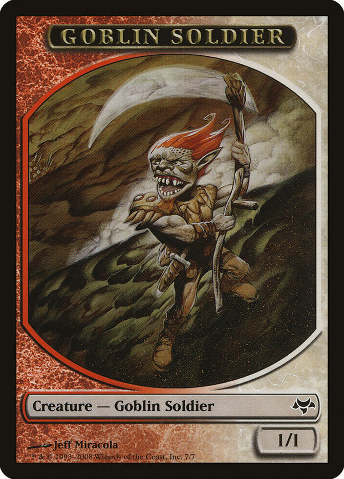 Goblin Soldier [Eventide Tokens] | Grognard Games