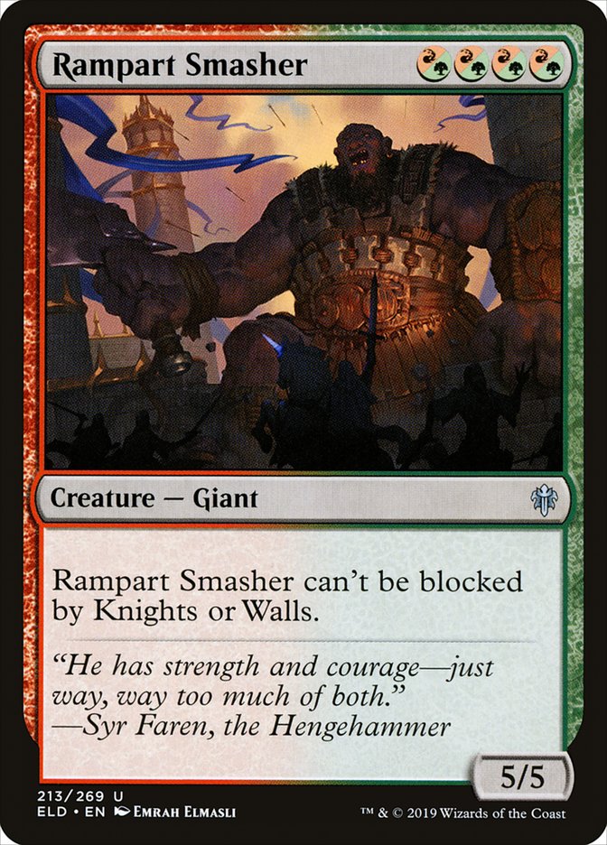 Rampart Smasher [Throne of Eldraine] | Grognard Games