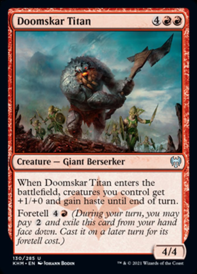 Doomskar Titan [Kaldheim] | Grognard Games