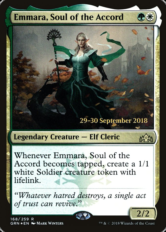 Emmara, Soul of the Accord  [Guilds of Ravnica Prerelease Promos] | Grognard Games