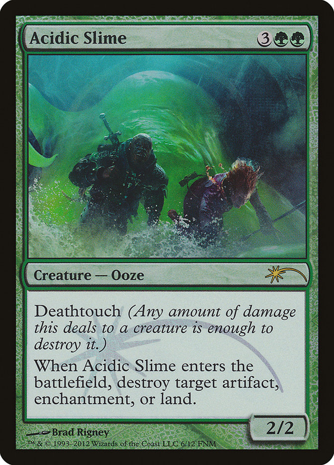 Acidic Slime [Friday Night Magic 2012] | Grognard Games