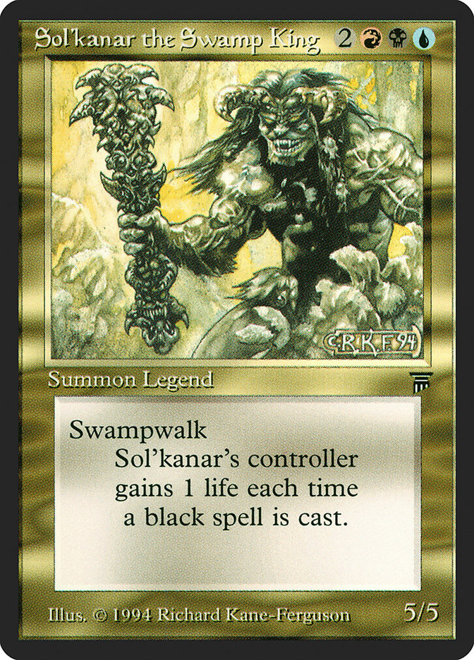 Sol'kanar the Swamp King [Legends] | Grognard Games