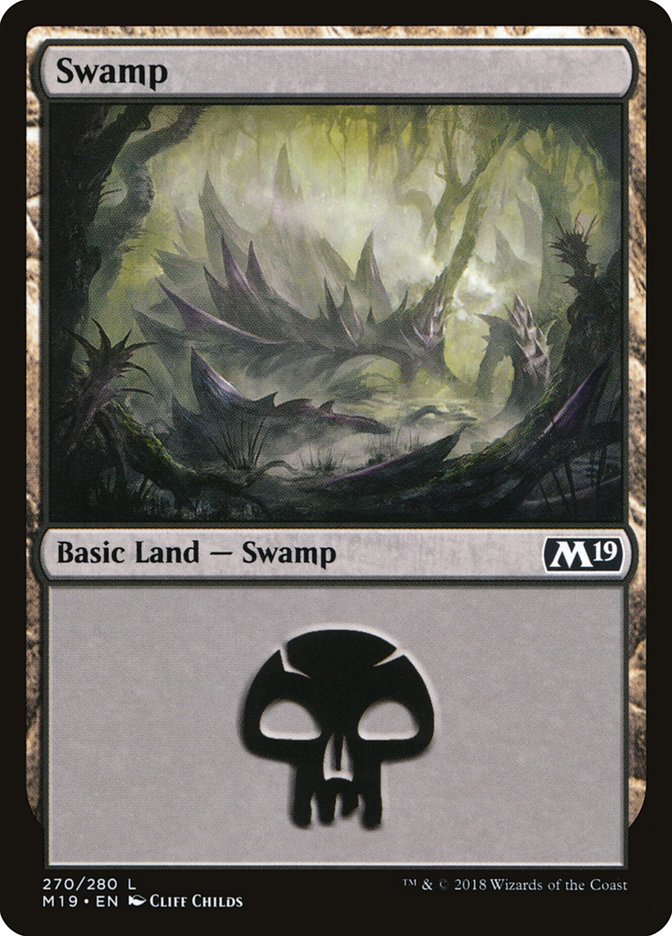 Swamp (270) [Core Set 2019] | Grognard Games