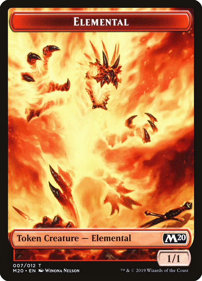 Elemental [Core Set 2020 Tokens] | Grognard Games