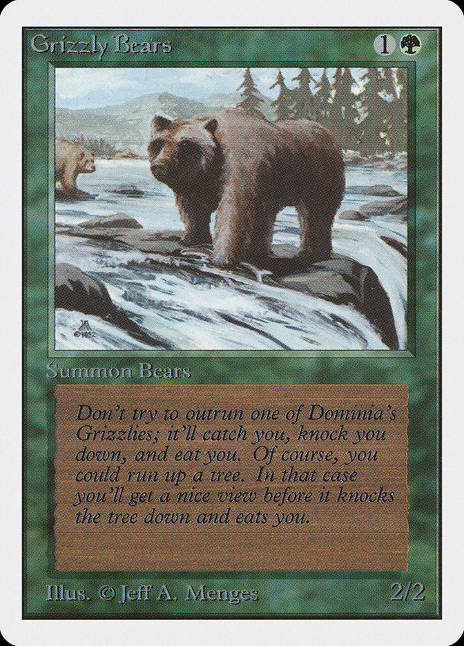 Grizzly Bears [Unlimited Edition] | Grognard Games