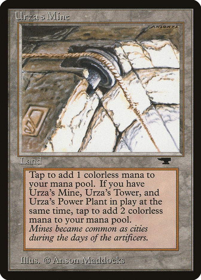 Urza's Mine (Pulley Embedded in Stone) [Antiquities] | Grognard Games