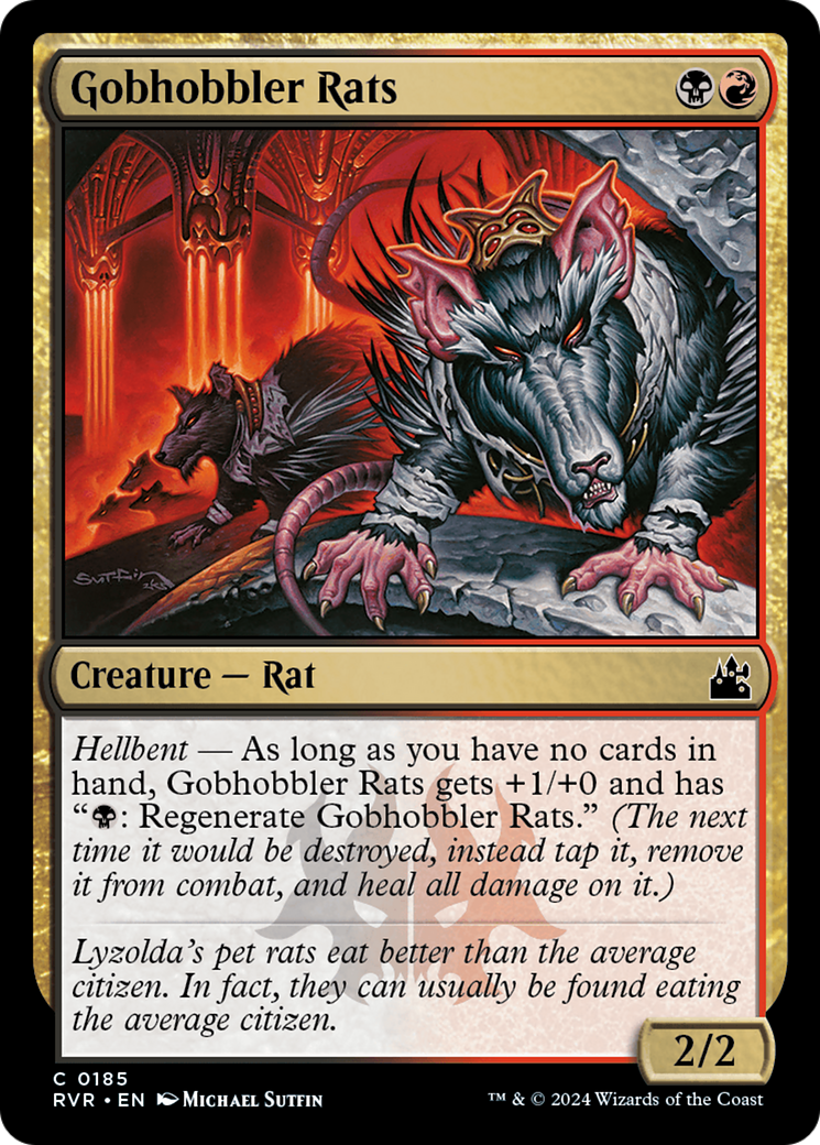 Gobhobbler Rats [Ravnica Remastered] | Grognard Games