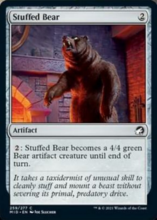 Stuffed Bear [Innistrad: Midnight Hunt] | Grognard Games