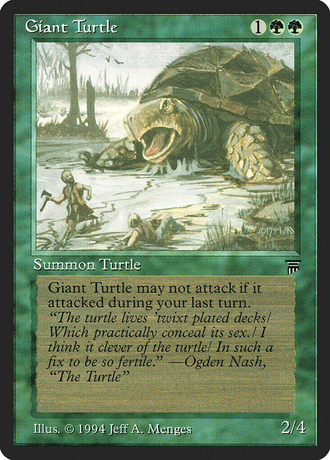Giant Turtle [Legends] | Grognard Games