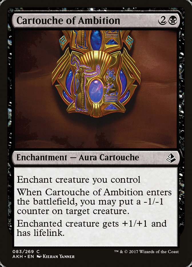 Cartouche of Ambition [Amonkhet] | Grognard Games