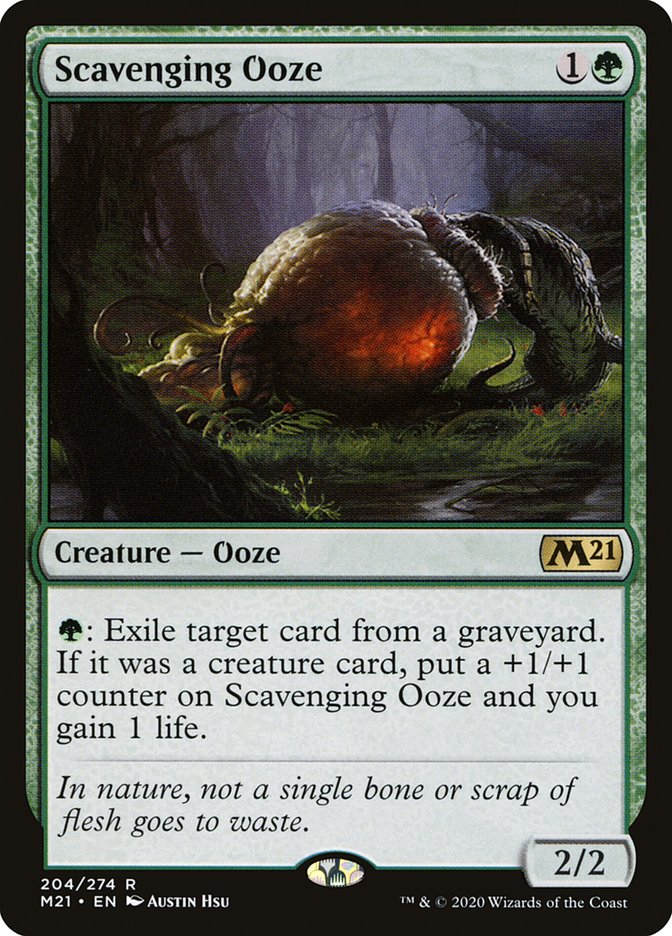 Scavenging Ooze [Core Set 2021] | Grognard Games