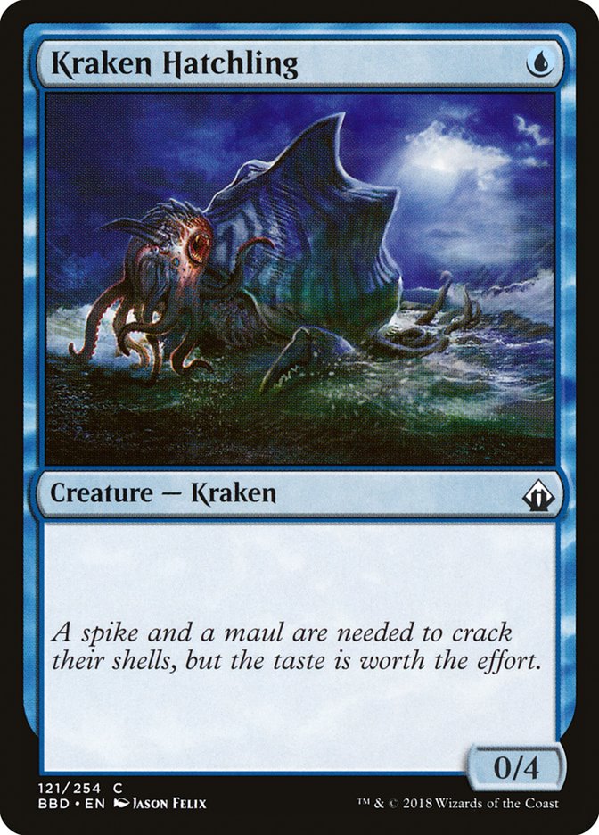 Kraken Hatchling [Battlebond] | Grognard Games