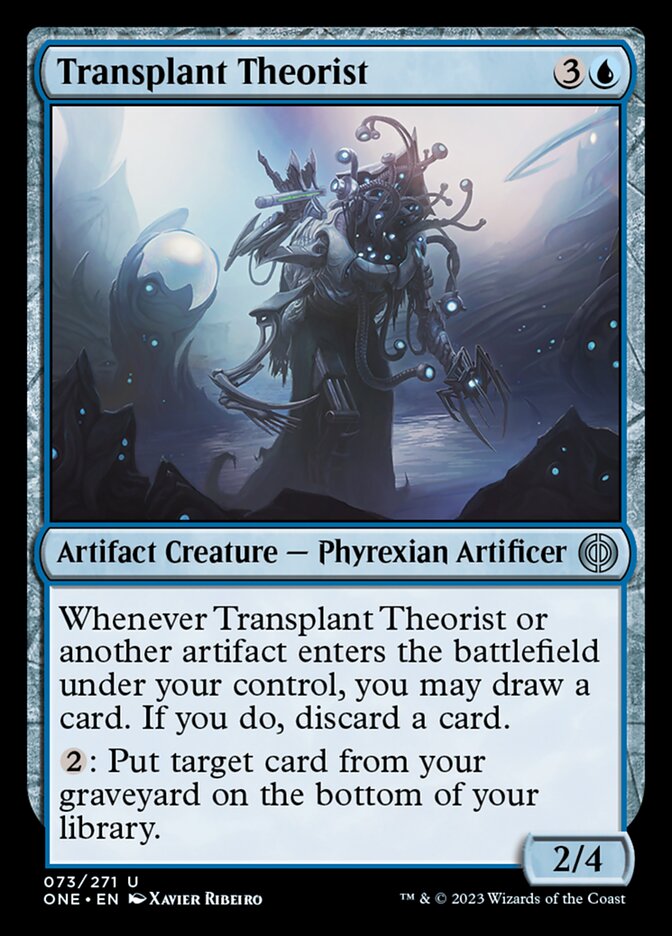 Transplant Theorist [Phyrexia: All Will Be One] | Grognard Games