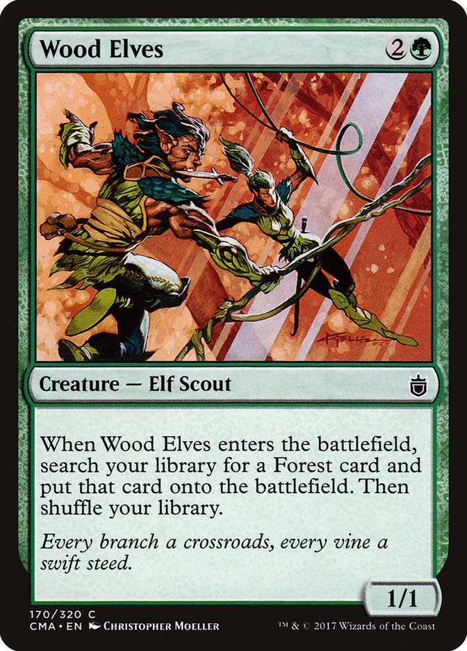 Wood Elves [Commander Anthology] | Grognard Games