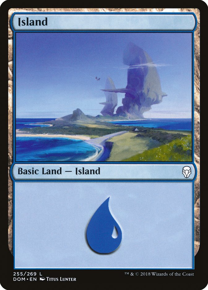 Island (255) [Dominaria] | Grognard Games